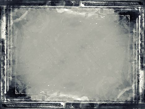 Highly detailed grunge frame  with space for your text or image. Great grunge layer for your projects.