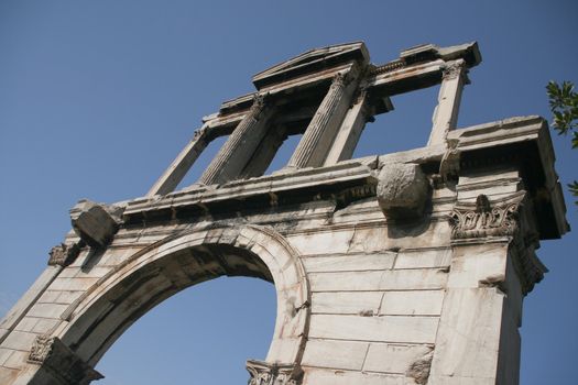 Hadrian's Arch landmarks in Athens greece