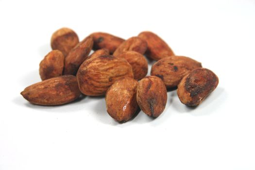 fried nuts closeup food concepts