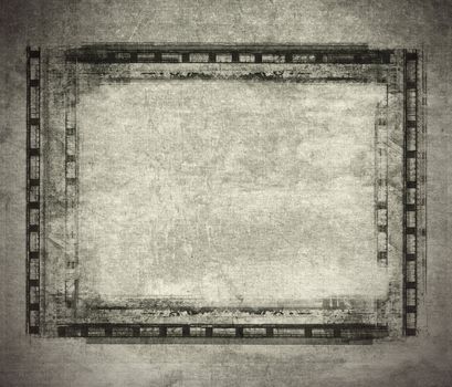 Highly detailed grunge frame  with space for your text or image. Great grunge layer for your projects.