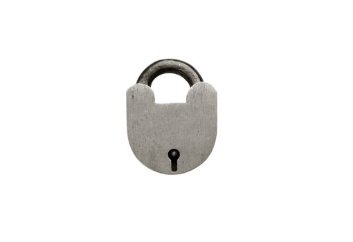 Padlock isolated on the white background for you