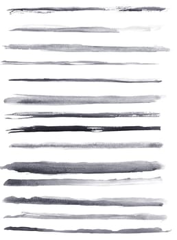 High resolution abstract watercolor lines for your projects