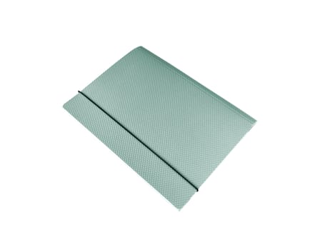 green Folder isolated on the white background