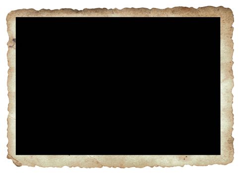 Computer designed antique photo frame  with space for your text or image. Great grunge layer for your projects.