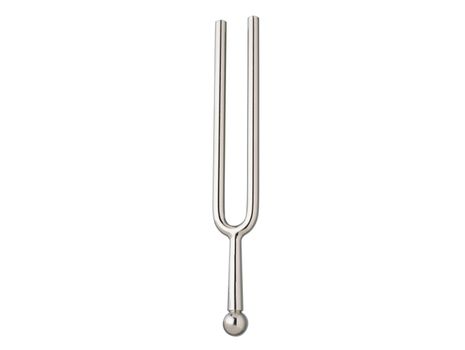 tuning fork isolated on the white background