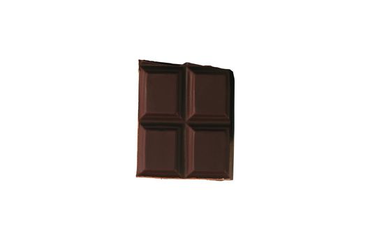 Chocolate isolated on a white background for you