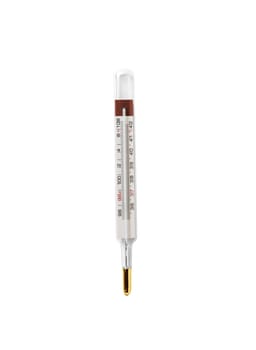 Thermometer it is isolated on a white background