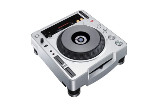 dj mixer isolated on a white background
