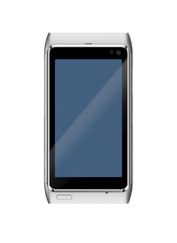 Smartphone isolated on a white background for you