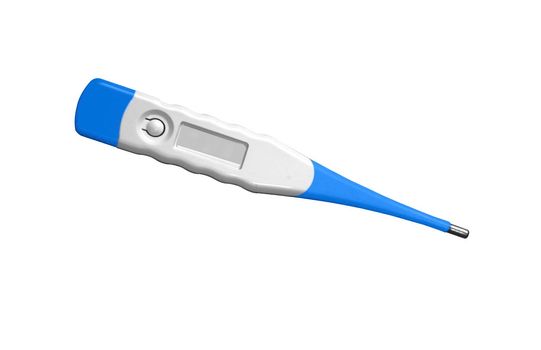 Thermometer isolated on white background for yoy