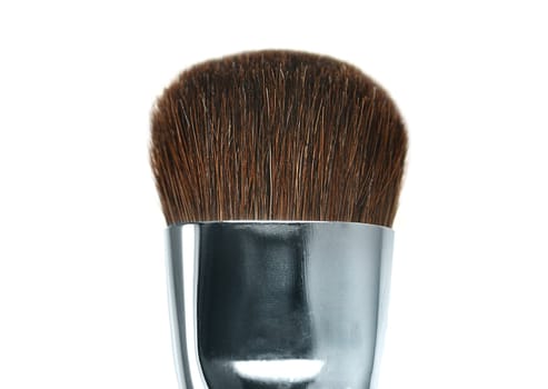 brush to makeup isolated on white background