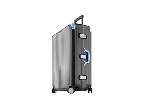 Black Suitcase - isolated on white background