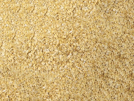 Food theme: fresh whole grain oats background.