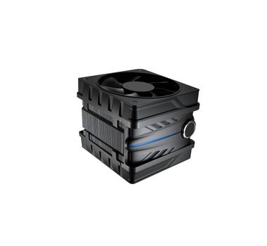 CPU cooler isolated on a white background
