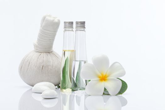 view of spa theme object on white background






spa staff