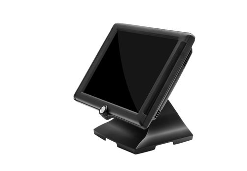 10 LCD Touchscreen panel, on white background
