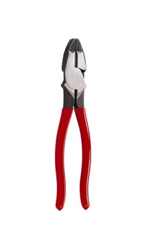 Pliers. The manual tool. Isolated on white background