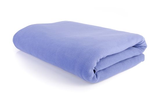 blanket, Soft warm blanket on the background