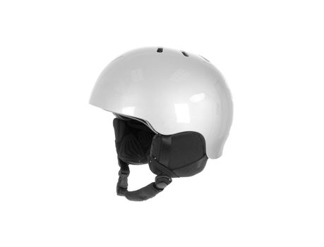 white helmet isolated on a white background