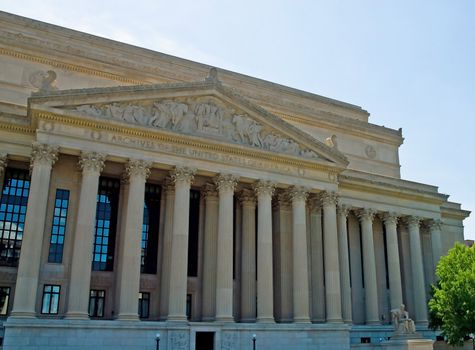 National Archives of the United States in Washington DC