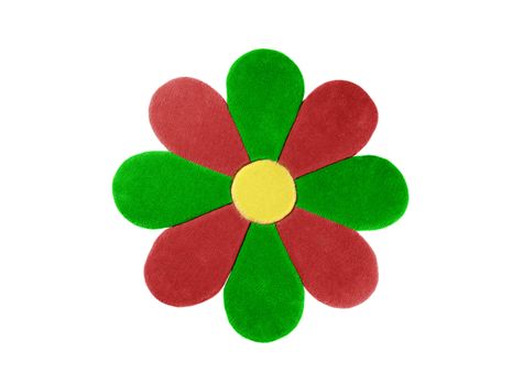 carpet in the form of a flower
