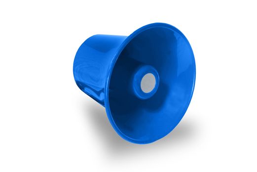 blue megaphone