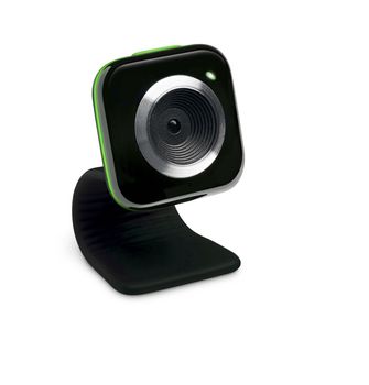 web camera isolated of white background
