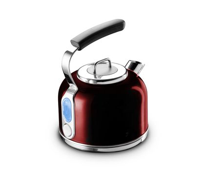 Electric kettle isolated on white background