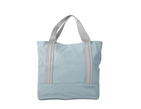 blue bag on a white background