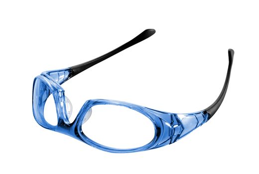 safety glasses isolated