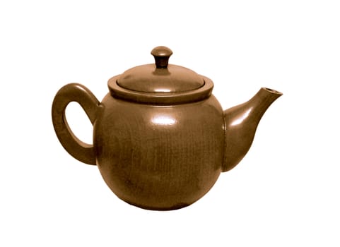 teapot isolated on white background