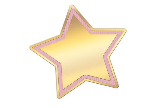 Christmass star isolated
