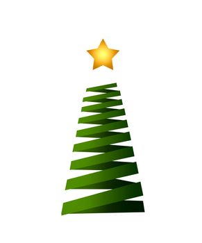 Christam tree with star