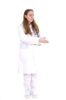 Female medical doctor
