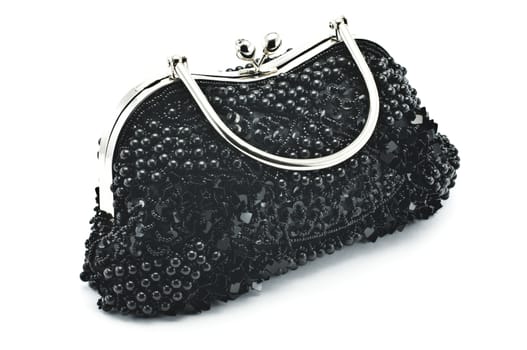 Beautiful stylish women's handbag decorated with original