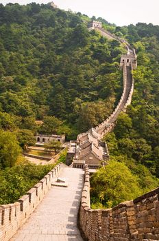 The Great Wall section in Mutianyu, china, near Beijing