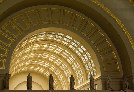 Interior Archways at Union Station in Washington DC