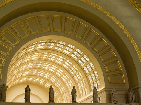 Interior Archways at Union Station in Washington DC