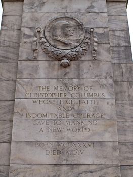 Union Station at Washington DC with Christopher Columbus Memorial