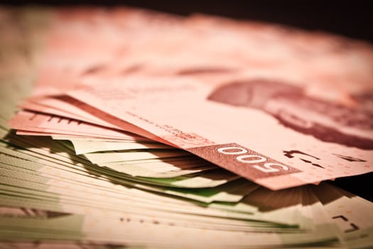 paper money, mexican pesos