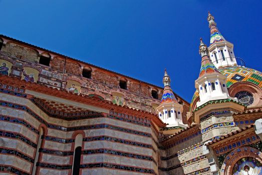 Parish Church of Sant Roma. Lloret de Mar, Costa Brava, Spain.