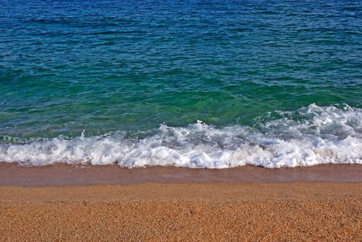 Shore of Mediterranean sea. Spain, Europe.