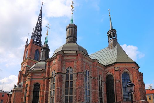 Church in center of Stockholm, Sweden.