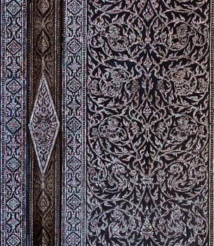 Beautiful Decorate door at Wat Phra Keao, Grand Palace Thailand