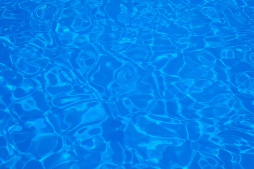 Surface of water in the pool as backdrop or background.
