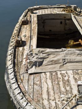 Old fishing boat