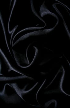 Smooth elegant black silk can use as background