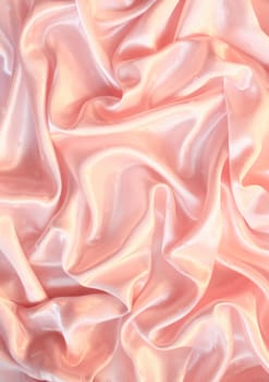 Smooth elegant pink silk can use as background