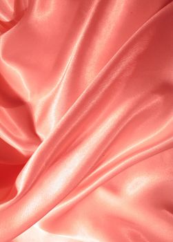 Smooth elegant pink satin can use as background