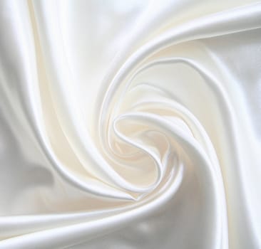 Smooth elegant white silk can use as wedding background 